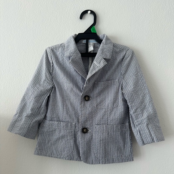 Janie and Jack Other - Janie and Jack Stripe Seersucker Suit Blazer